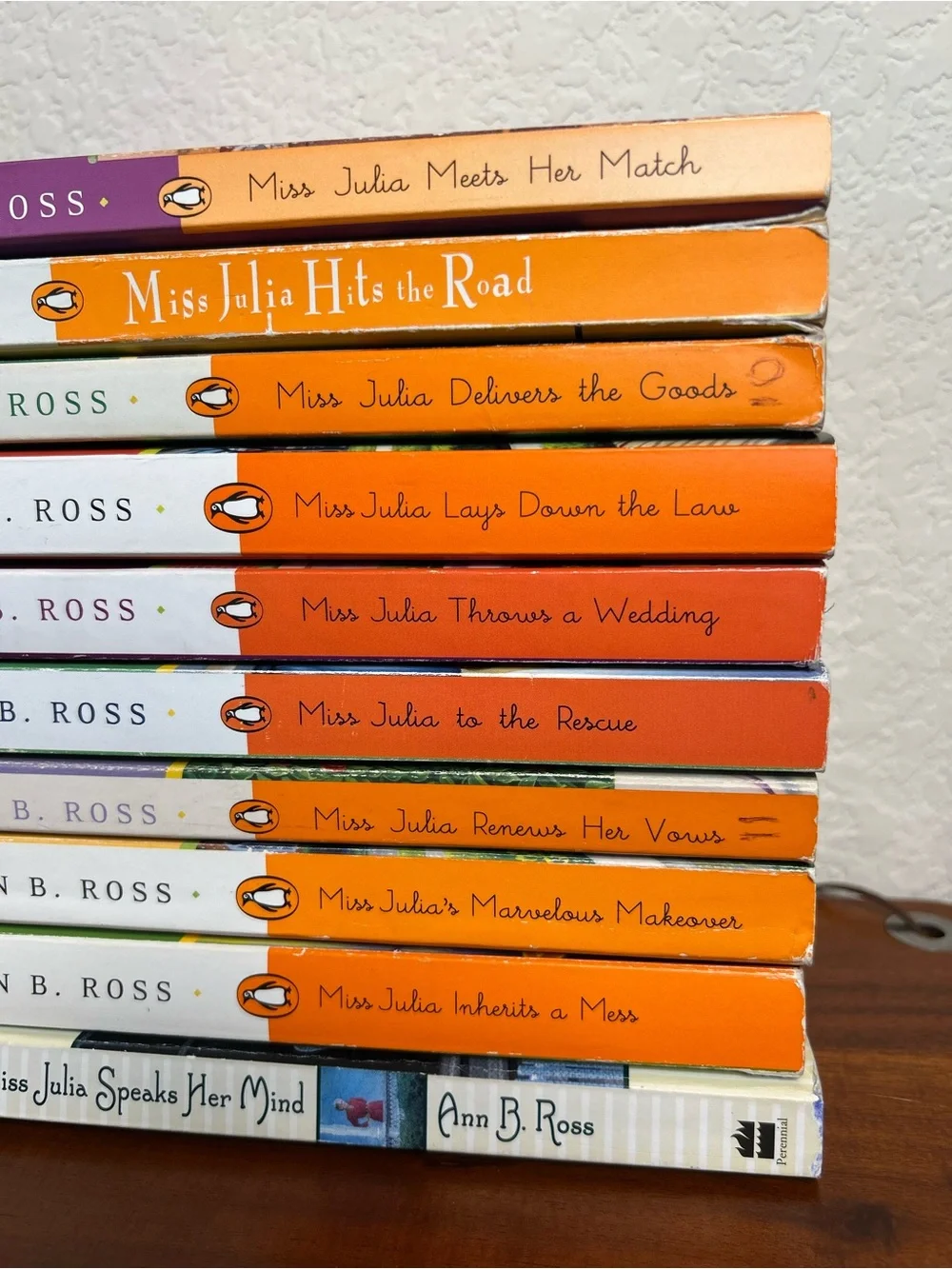Miss Julia Series Paperback Book Lot of 10 Cozy Mystery